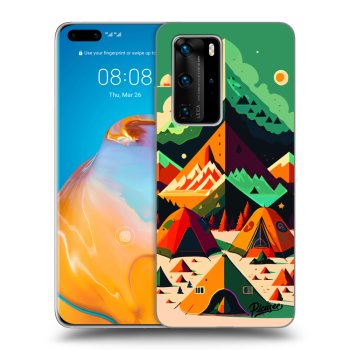 Picasee silikonowe przeźroczyste etui na Huawei P40 Pro - Alaska