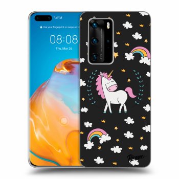 Etui na Huawei P40 Pro - Unicorn star heaven