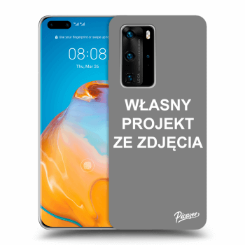 Etui na Huawei P40 Pro - Własny projekt ze zdjęcia