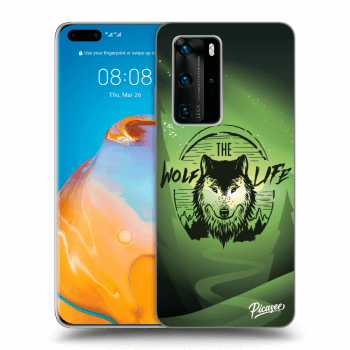 Etui na Huawei P40 Pro - Wolf life