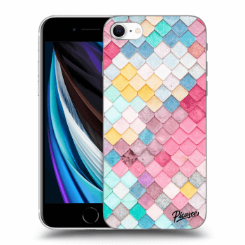 Etui na Apple iPhone SE 2020 - Colorful roof