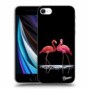 Etui na Apple iPhone SE 2020 - Flamingos couple