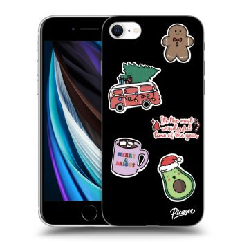 Picasee ULTIMATE CASE pro Apple iPhone SE 2020 - Christmas Stickers