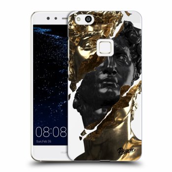 Etui na Huawei P10 Lite - Gold - Black