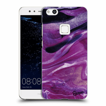 Etui na Huawei P10 Lite - Purple glitter