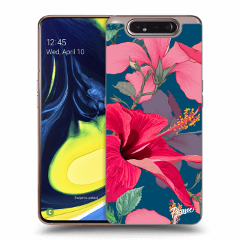 Etui na Samsung Galaxy A80 A805F - Hibiscus