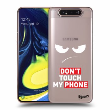 Etui na Samsung Galaxy A80 A805F - Angry Eyes - Transparent