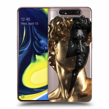 Etui na Samsung Galaxy A80 A805F - Wildfire - Gold