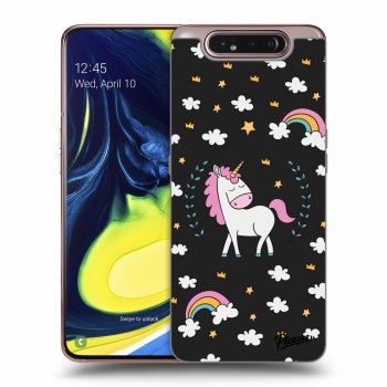 Etui na Samsung Galaxy A80 A805F - Unicorn star heaven