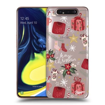 Etui na Samsung Galaxy A80 A805F - Christmas