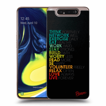 Etui na Samsung Galaxy A80 A805F - Motto life