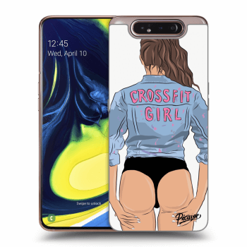 Etui na Samsung Galaxy A80 A805F - Crossfit girl - nickynellow