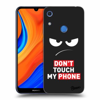 Etui na Huawei Y6S - Angry Eyes - Transparent