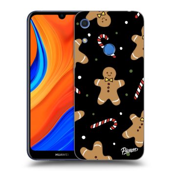 Picasee silikonowe czarne etui na Huawei Y6S - Gingerbread
