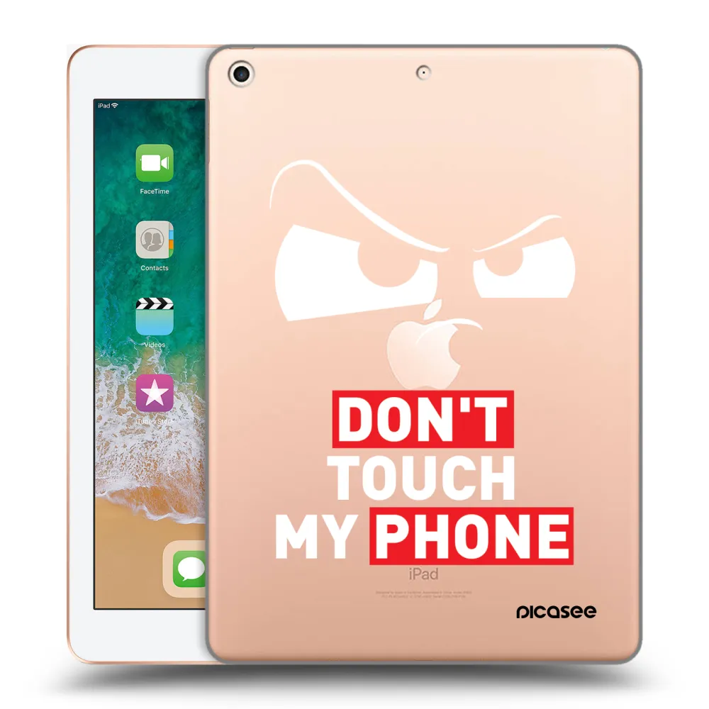 Picasee silikonowe przeźroczyste etui na Apple iPad 9.7" 2018 (6. gen) - Cloudy Eye - Transparent