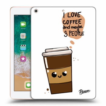 Etui na Apple iPad 9.7" 2018 (6. gen) - Cute coffee