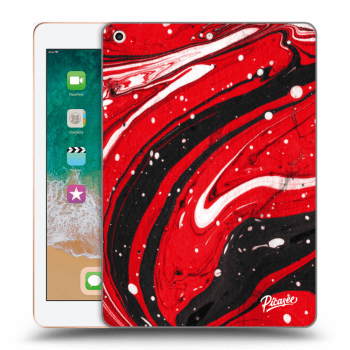 Etui na Apple iPad 9.7" 2018 (6. gen) - Red black
