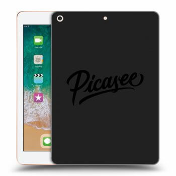 Picasee silikonowe czarne etui na Apple iPad 9.7" 2018 (6. gen) - Picasee - black