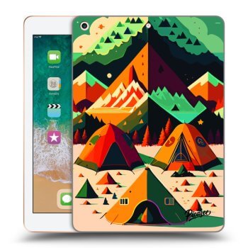 Picasee silikonowe przeźroczyste etui na Apple iPad 9.7" 2018 (6. gen) - Alaska