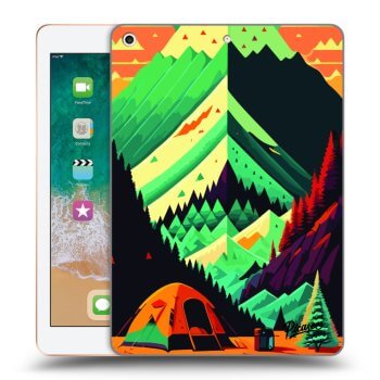 Picasee silikonowe przeźroczyste etui na Apple iPad 9.7" 2018 (6. gen) - Whistler
