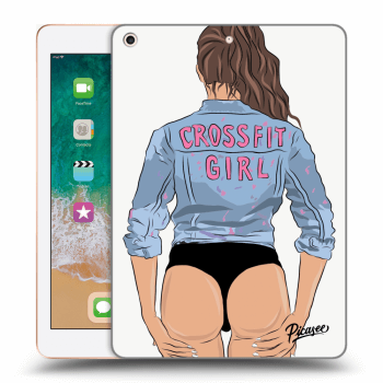 Etui na Apple iPad 9.7" 2018 (6. gen) - Crossfit girl - nickynellow