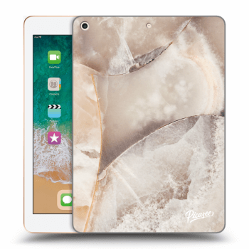 Etui na Apple iPad 9.7" 2018 (6. gen) - Cream marble
