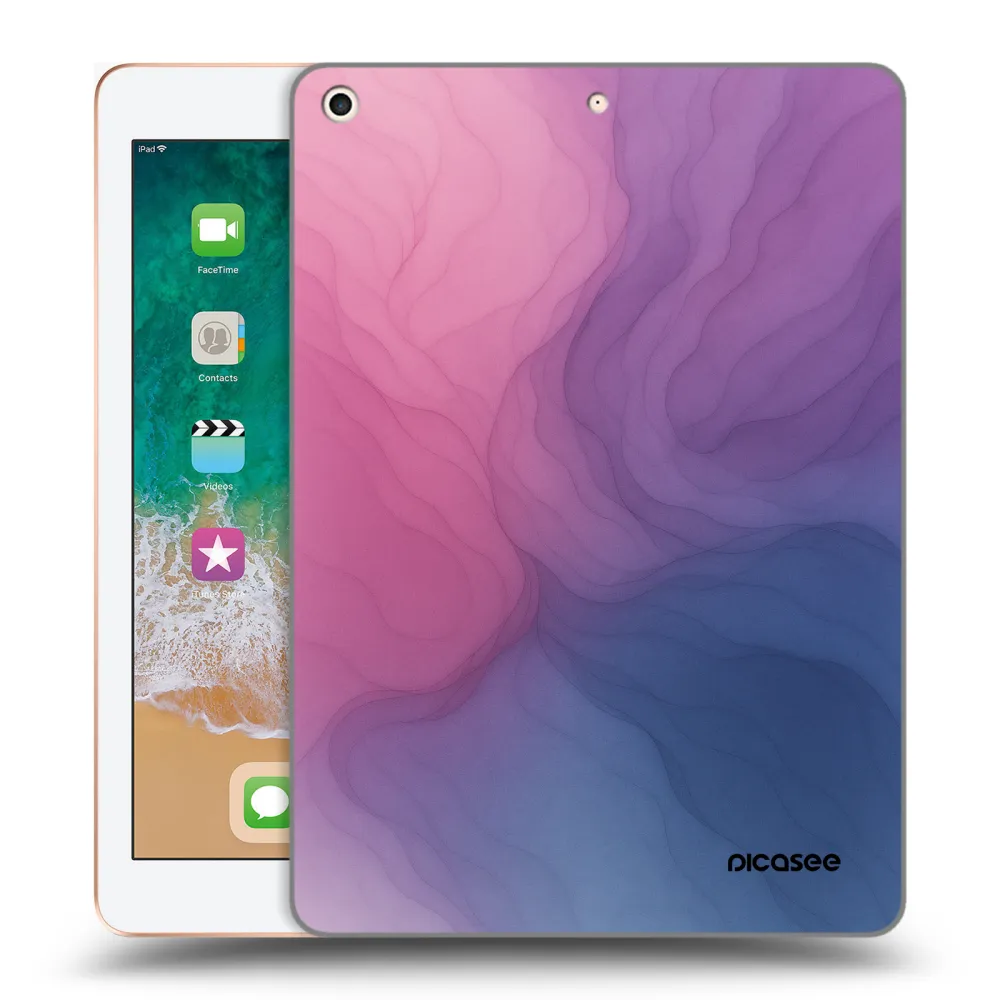 Picasee silikonowe przeźroczyste etui na Apple iPad 9.7" 2018 (6. gen) - Silk