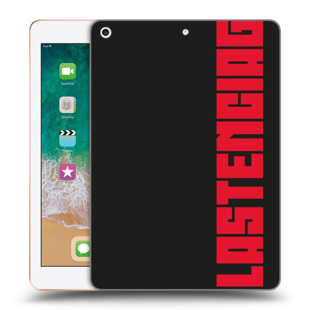 Picasee silikonowe przeźroczyste etui na Apple iPad 9.7" 2018 (6. gen) - Plastenciaga
