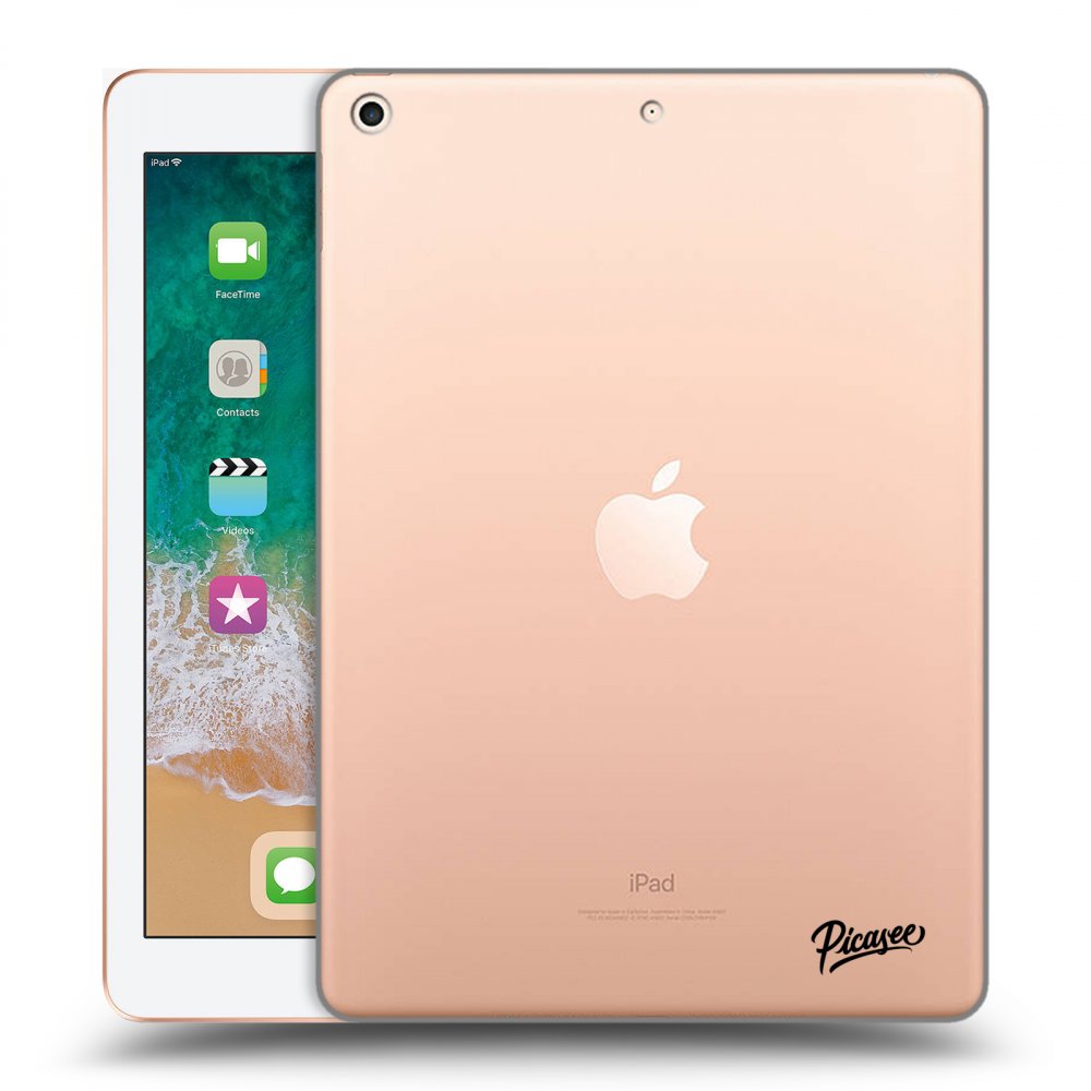 Picasee silikonowe przeźroczyste etui na Apple iPad 9.7" 2018 (6. gen) - Clear