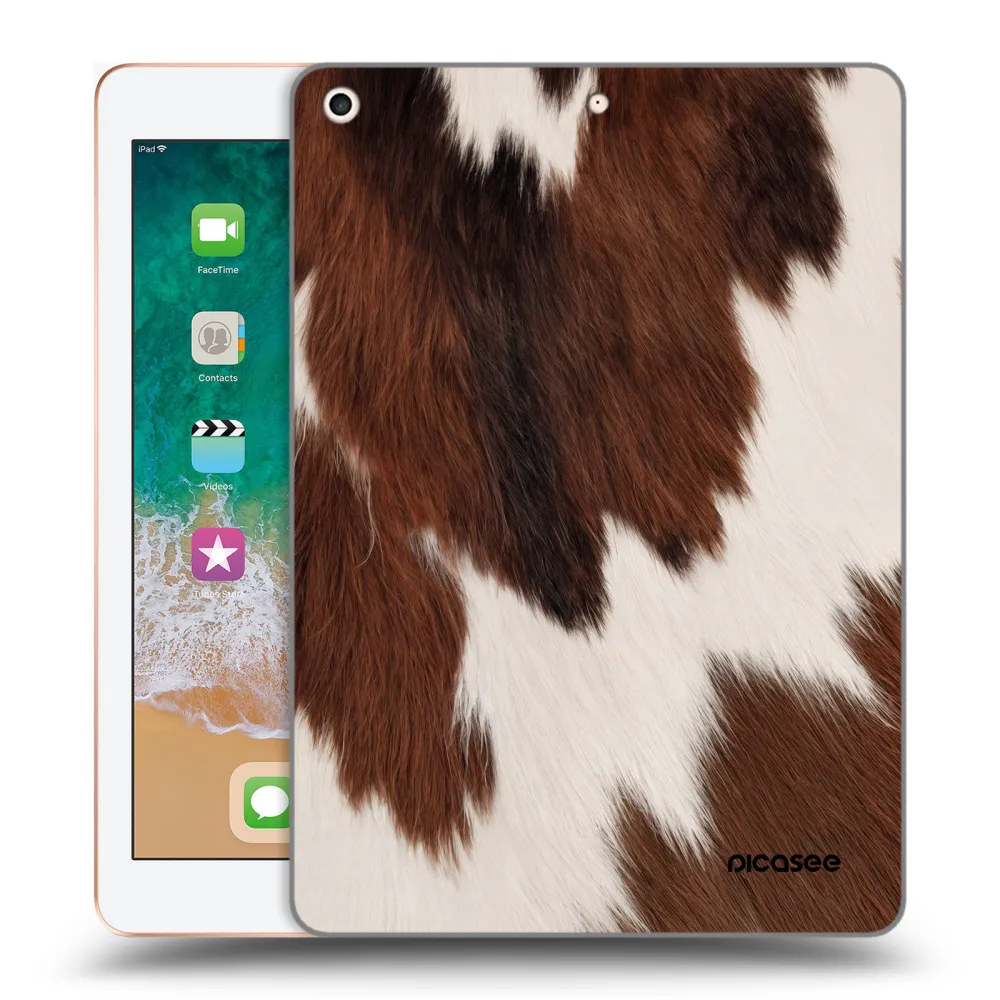 Picasee silikonowe przeźroczyste etui na Apple iPad 9.7" 2018 (6. gen) - Rustica