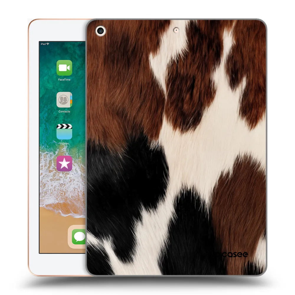 Picasee silikonowe przeźroczyste etui na Apple iPad 9.7" 2018 (6. gen) - Rodeo