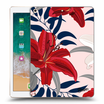 Etui na Apple iPad 9.7" 2017 (5. gen) - Red Lily