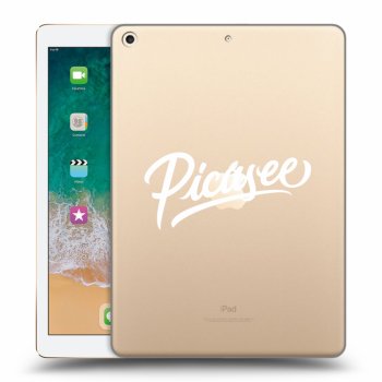Picasee silikonowe przeźroczyste etui na Apple iPad 9.7" 2017 (5. gen) - Picasee - White