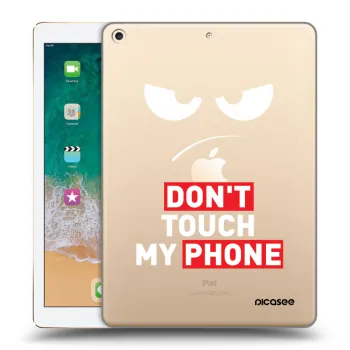 Etui na Apple iPad 9.7" 2017 (5. gen) - Angry Eyes - Transparent