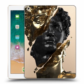 Etui na Apple iPad 9.7" 2017 (5. gen) - Gold - Black