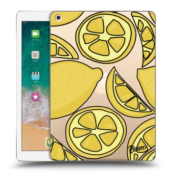 Picasee silikonowe przeźroczyste etui na Apple iPad 9.7" 2017 (5. gen) - Lemon