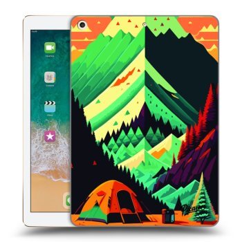 Picasee silikonowe przeźroczyste etui na Apple iPad 9.7" 2017 (5. gen) - Whistler