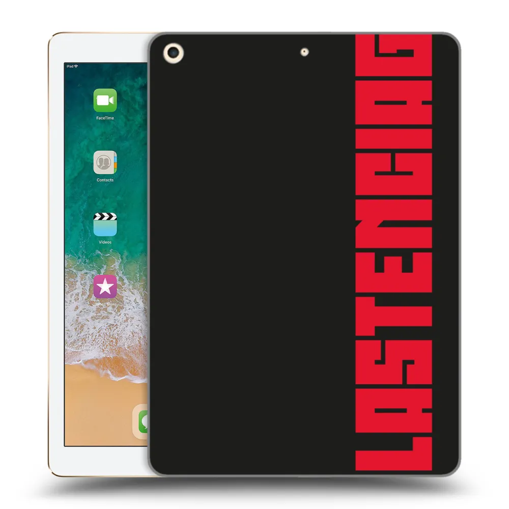 Picasee silikonowe przeźroczyste etui na Apple iPad 9.7" 2017 (5. gen) - Plastenciaga