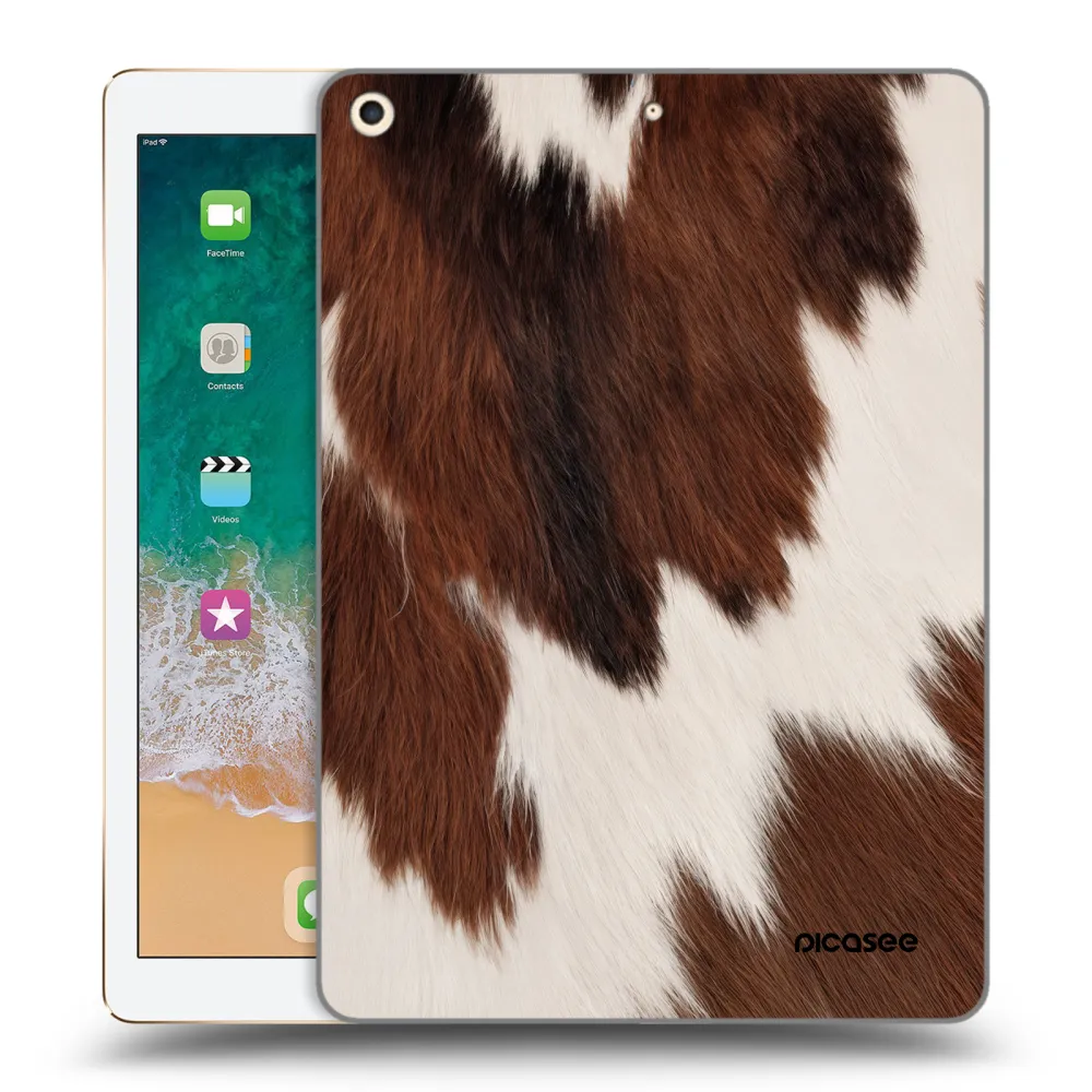 Picasee silikonowe przeźroczyste etui na Apple iPad 9.7" 2017 (5. gen) - Rustica