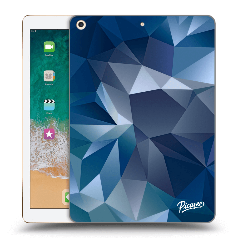 Picasee silikonowe przeźroczyste etui na Apple iPad 9.7" 2017 (5. gen) - Wallpaper