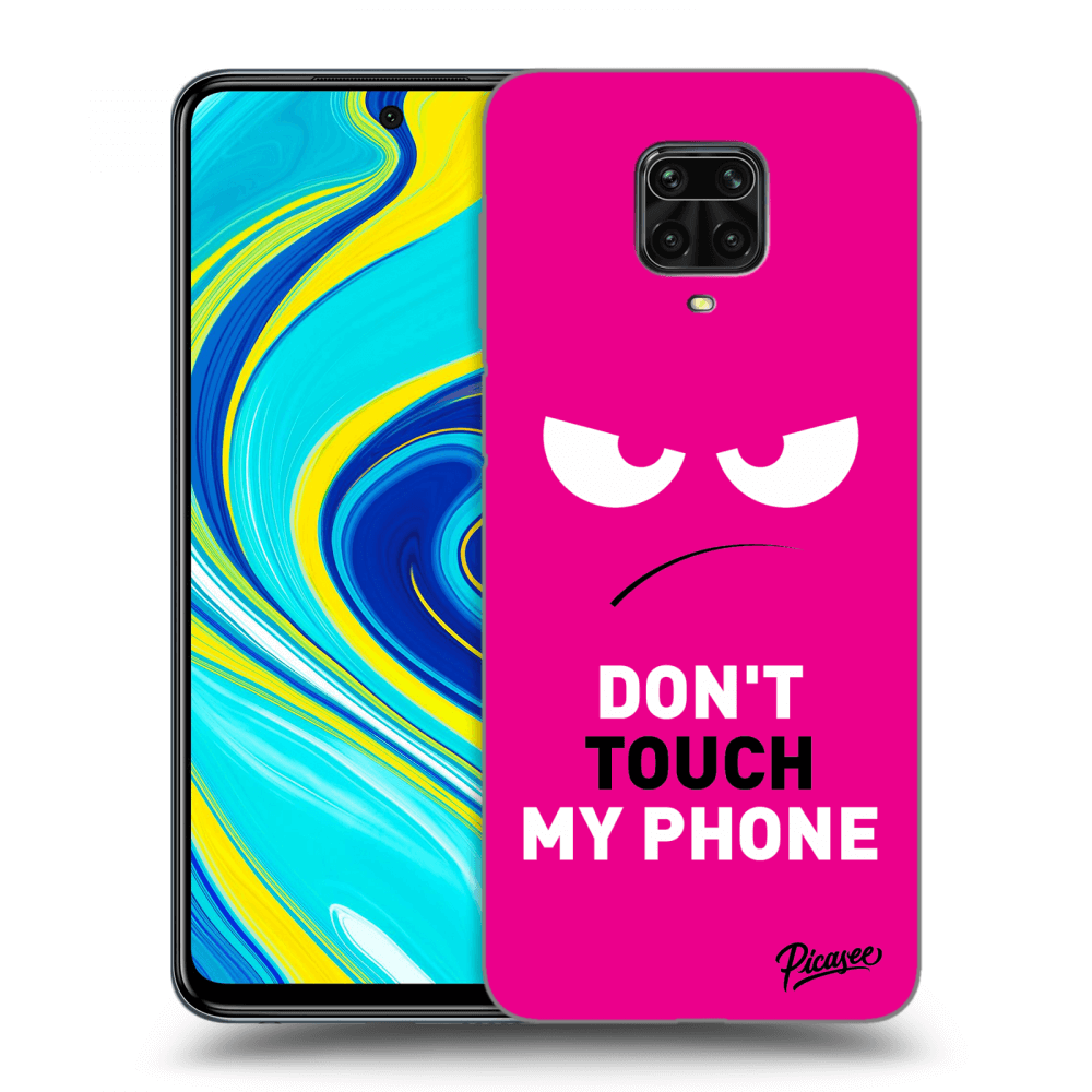 Picasee ULTIMATE CASE pro Xiaomi Redmi Note 9 Pro - Angry Eyes - Pink