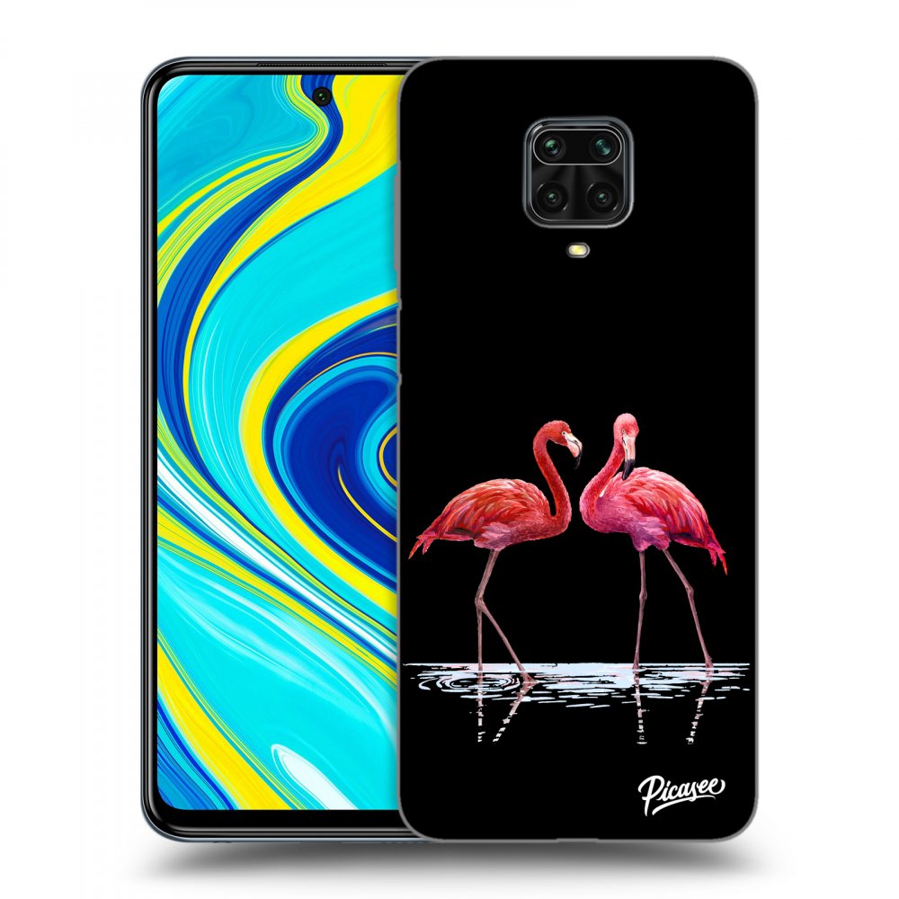 Picasee ULTIMATE CASE pro Xiaomi Redmi Note 9 Pro - Flamingos couple