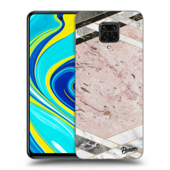 Picasee ULTIMATE CASE pro Xiaomi Redmi Note 9 Pro - Pink geometry