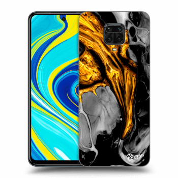 Etui na Xiaomi Redmi Note 9 Pro - Black Gold