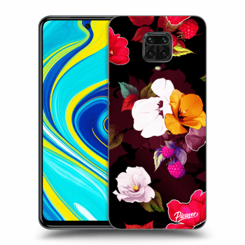 Etui na Xiaomi Redmi Note 9 Pro - Flowers and Berries