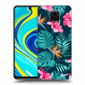 Etui na Xiaomi Redmi Note 9 Pro - Pink Monstera