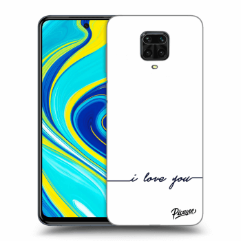 Etui na Xiaomi Redmi Note 9 Pro - I love you