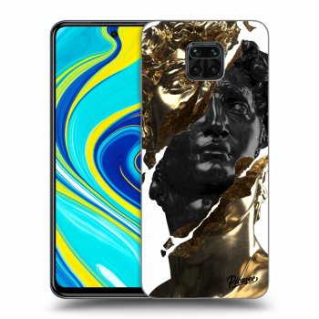 Etui na Xiaomi Redmi Note 9 Pro - Gold - Black