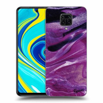 Etui na Xiaomi Redmi Note 9 Pro - Purple glitter