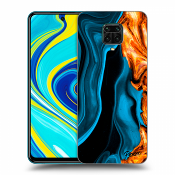 Etui na Xiaomi Redmi Note 9S - Gold blue